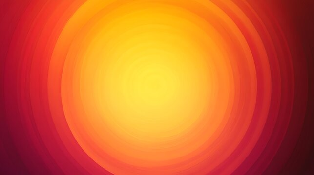 A mesmerizing radial gradient radiating warmth with glowing yellow hues and vibrant colors background