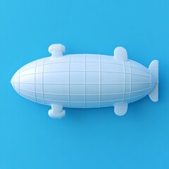 Fototapeta premium Submarine Toy, Plastic Model, Dive into Fun!