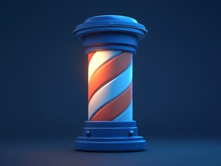 Unique Barber Pole Illumination