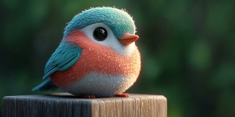 Cute Cartoon Bird