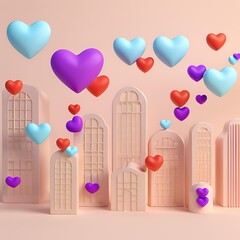 Heart Shaped Balloons