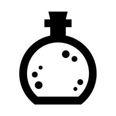 Magic Potion Bottle Line Icon