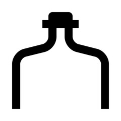 Magic Potion Bottle Line Icon