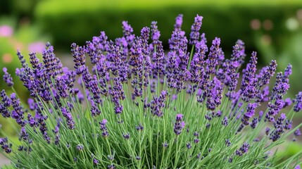 Fototapeta premium Purple Lavender Flowers in Bloom