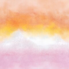 Fototapeta premium Abstract gradient background with soft pastel hues of pink, yellow, and orange, blending smoothly. Ideal for design, wallpaper, and texture concepts.