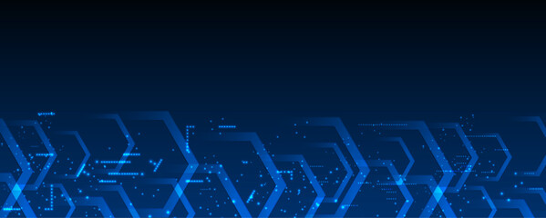 Abstract technology background. Where minimalism and technology converge