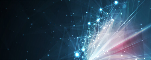 Simplicity at the heart of technology. Abstract technology background