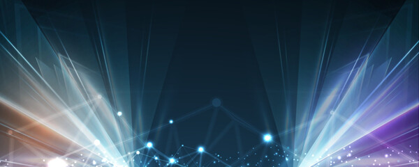 Obraz premium Abstract technology background reimagined with minimal elegance