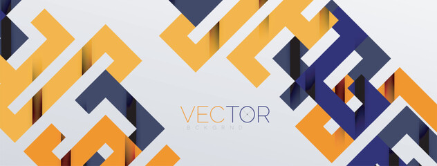 Color bend lines with shadow texture effect. Vector Illustration For Wallpaper, Banner, Background, Card, Book Illustration, landing page