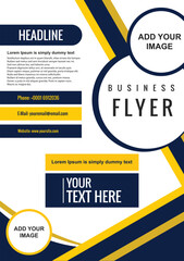 New flyer template design