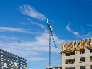 Construction of a new building