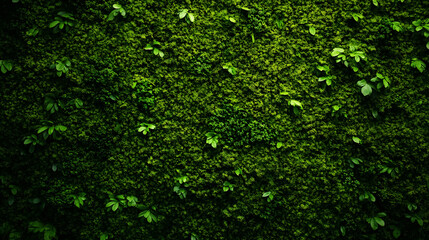Obraz premium Green moss beautiful texture with good outdoor light.