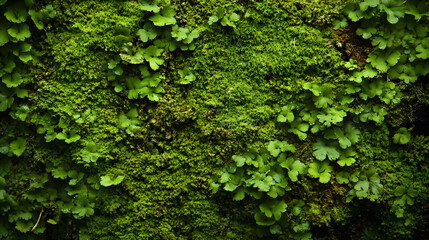 Green moss beautiful texture with good outdoor light.