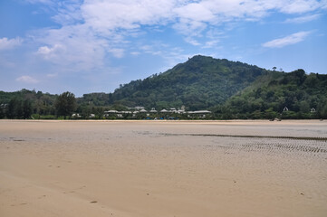 Ocean shore on Phuket island