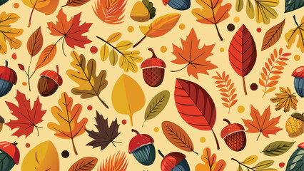 natural seamless pattern background 