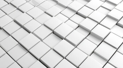 Obraz premium A white background with white squares