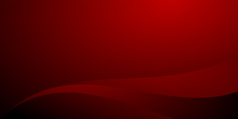Abstract red color wave moder...