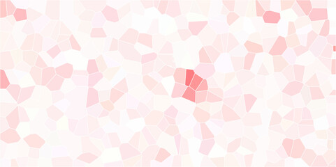 Red stone background with rock pattern, macro. Texture of abstract backdrop with black outlines Multicolor Broken Stained Glass Background quartz pattern art red mosaic from fragments.