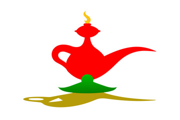 Creative Halloween vector style with a white background