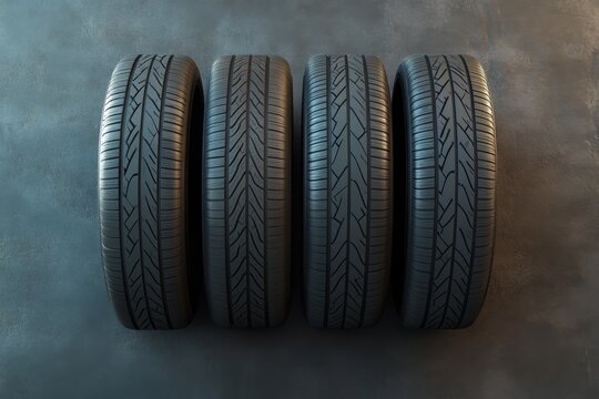 Tire Arrangement from Above