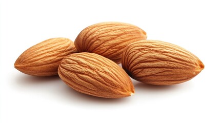 Almonds Closeup, Organic Nut Texture, Healthy Food, Kitchen Decor