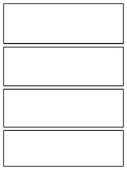 Comic or Manga background, pop art backdrops in frames and panel for mangaka or comic artists