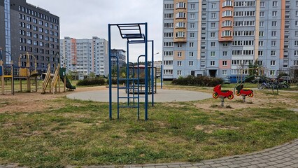 Playground in a Residential Area.