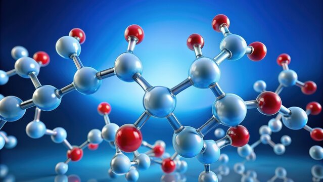 Animated sequence of propylene glycol demonstrating its humectant properties, propylene glycol, humectant, skincare