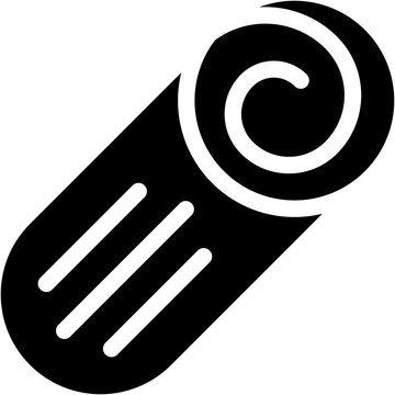 recommend clip art: Vector Icon Cinnamon Roll, Food and Restaurant, Dessert, Sweet, Food, Baker