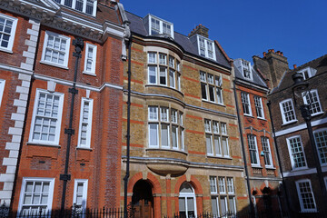 London, Westminster, elegant Georgian townhouses