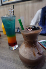 chocolate ice blended