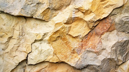 Naklejka premium Stone texture with rough irregularities and natural shades