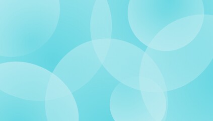 Light Blue Gradient Circle Background. Good for wallpaper, posters and wall decoration