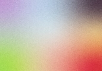 Grainy noisy poster background, olive red light green cream color wave backdrop abstract header banner design