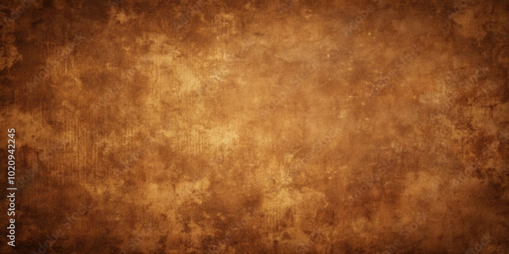Poster Abstract brown textured background with subtle color variations and faded edges