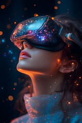 VR Headset Experience in Space Exploration