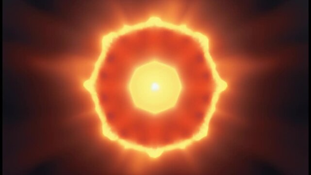 Mandala surrounded by soft ethereal light, spiritual balance and the unity of mind, body, and soul