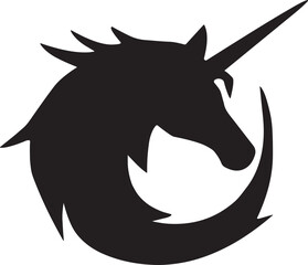 vector illustration of a horse