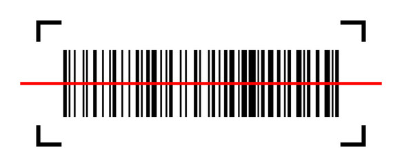 Barcode png, Realistic barcode, Barcode icon, Barcode in transparent background