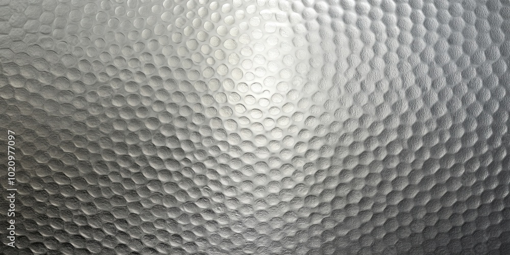 Aufkleber textured metallic surface with a circular pattern, exhibiting a subtle gradient of light and shadow