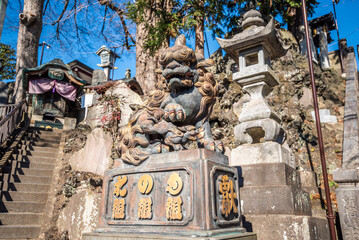 Obraz premium 成田山新勝寺 狛犬 千葉県成田市成田