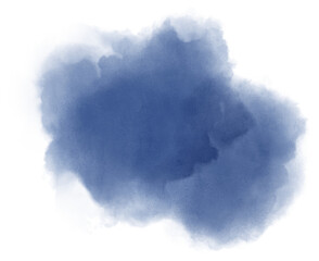 Abstract watercolor element