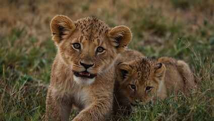 lion and lioness