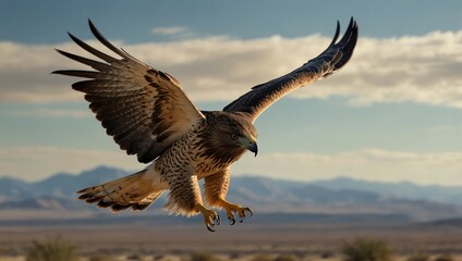 Fototapeta premium eagle in flight