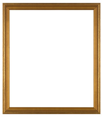 Large picture frame on a transparent background, in PNG format.