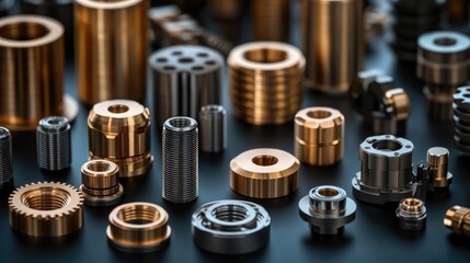 Machinery parts, close range