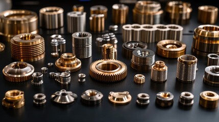 Machinery parts, close range