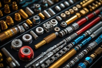 Machinery parts, close range