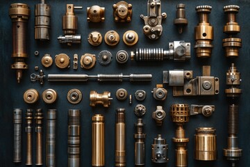 Machinery parts, close range