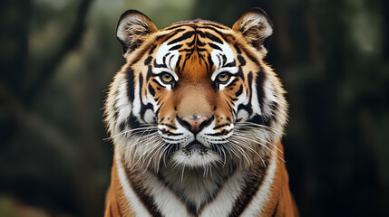 Fototapeta premium Portrait of a tiger.